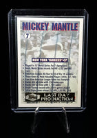 Mickey Mantle 1996 Topps Last Day Production Series Mint Card #7
