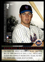 David Wright 2010 Bowman Expectations Series Mint Card #BE7

