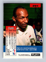 Clyde Drexler 1992 1993 SkyBox Series Mint Card #201
