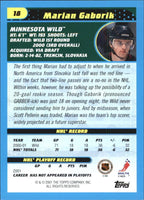 Marian Gaborik 2001 2002 Topps Heritage Series Mint Card #18
