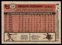 Freddie Freeman 2018 Topps Archives Series Mint Card  #219
