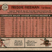 Freddie Freeman 2018 Topps Archives Series Mint Card  #219