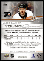 Jacob Gaucher 2025 2026 Upper Deck Young Guns Series Mint Card #225
