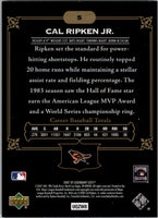 Cal Ripken Jr. 2007 SP Legendary Cuts Series Mint Card #5
