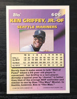 Ken Griffey 1994 Topps Measures of Greatness Series Mint Card #606
