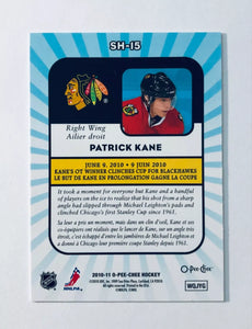 Patrick Kane 2010 2011 O-Pee-Chee Season Highlights Series Mint Card #SH-15