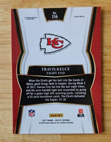 Travis Kelce 2017 Panini Select Premier Level Card #116
