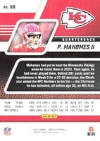 Patrick Mahomes II 2023 Panini Zenith Series Mint Card #50
