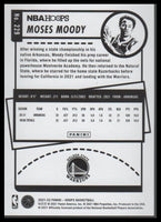 Moses Moody 2021 2022 Hoops Series Mint Rookie Card Basketball Card #229
