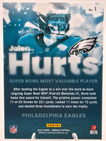 Jalen Hurts 2025 Donruss Super Bowl MVP Series Mint Card #1
