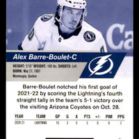 Alex Barre-Boulet 2021 2022 Upper Deck NHL Star Rookies Box Set Card #12