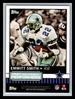 Tony Romo / Emmitt Smith 2015 Topps Past and Present Performers Series Mint Card #PPMS
