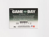 Joe Namath 2011 Topps Game Day Series Mint Card #GD-JN
