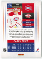 Carey Price 2011 2012 Panini Contenders Card #31
