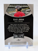 Blaze Jordan 2021 Leaf Draft Series Mint Rookie Card #22
