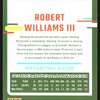 Robert Williams III 2023 2024 Donruss Green Laser Series Mint Card #81