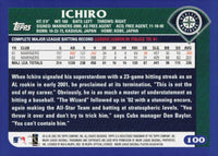 Ichiro Suzuki 2003 Topps Series Mint Card #100
