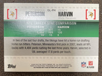 Adrian Peterson & Percy Harvin 2010 Topps Gridiron Lineage Series Mint Card #GL-PH
