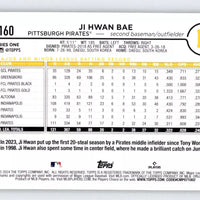 Ji Hwan Bae 2024 Topps Yellow Series Mint Card #160