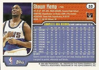 Shawn Kemp 1999 2000 Topps Series Mint Card #32

