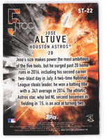 Jose Altuve 2017 Topps 5 Tool Series Mint Card #5T-22
