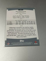 Eli Manning 2010 Topps Platinum Series Mint Card #121
