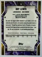 Ray Lewis 2024 Topps Resurgence Series Mint Card #5

