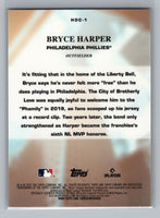 Bryce Harper 2022 Topps Chrome Heart Of The City Series Mint Card #HOC-1
