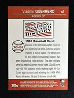 Vladimir Guerrero 2008 Topps Baseball Trading Card History Insert Card #TCH38
