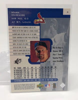 Mark McGwire 1999 Upper Deck SPX Series Mint Card #3
