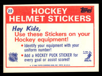 Los Angeles Kings 1985 1986 Topps Sticker #22
