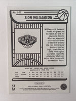 Zion Williamson 2022 2023 Hoops Purple Parallel Series Mint Card  #147
