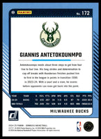 Giannis Antetokounmpo 2024 2025 Panini Donruss Series Mint Card #172
