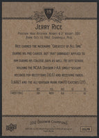 Jerry Rice 2012 Upper Deck Presents Goodwin Champions Series Mint Card #39
