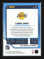 LeBron James 2024 2025 Panini Donruss Series Mint Card #19
