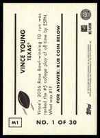 Vince Young 2009 Topps Magic '48 Series Mint Card  #M1
