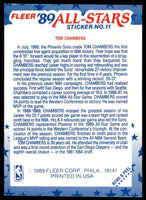 Tom Chambers 1989 1990 Fleer All Star Sticker Series Mint Card #11
