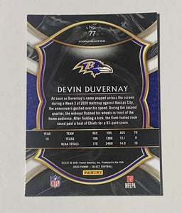 Devin Duvernay 2020 Panini Select Series Mint Card #77