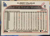 Albert Pujols 2022 Topps Chrome Series Mint Card  #84
