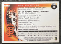 Tim Lincecum 2010 Topps Series Mint Card #9
