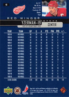 Steve Yzerman 1999 2000 Upper Deck Series Card #49
