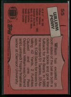 William Perry 1987 Topps Series Mint Card #55
