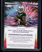Jacob Zeno 2025 SAGE Autograph Series Mint Rookie Card #A-JZ

