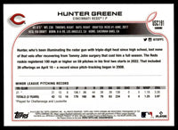 Hunter Greene 2022 Topps Chrome Update Series Mint Rookie Card #USC191
