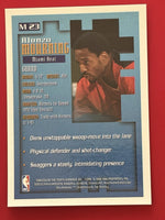 Alonzo Mourning 1995 1996 Topps Mystery Finest Series Mint Card #M23
