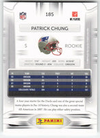 Patrick Chung 2009 Playoff Prestige Series Mint Rookie Card #185
