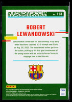 Robert Lewandowski 2023 2024 Donruss Series Mint Card #113
