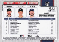 Aaron Judge 2026 Topps AL Leaders RBI Series Mint Card #211

