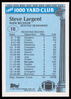 Steve Largent 1987 Topps 1000 Yard Club Series Mint Card #18
