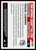 Miguel Cabrera 2006 Topps Updates & Highlights Card #UH275
